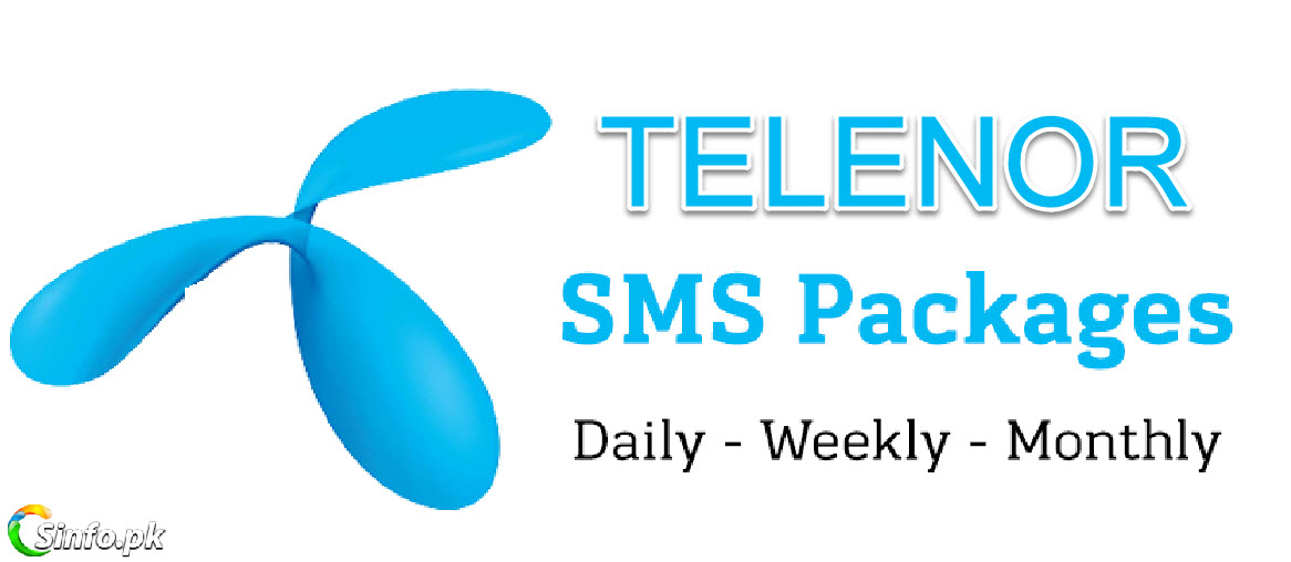 Telenor SMS Packages Monthly, Weekly, Daily And Postpaid 2018