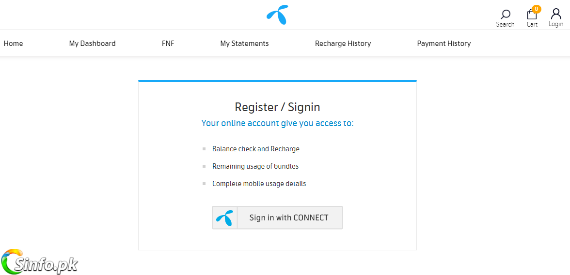 Telenor eCare Login