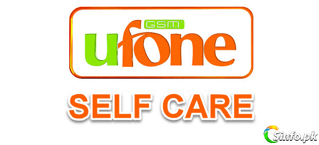 Ufone Self Care and Ufone eCare - Check Call SMS and Internet History