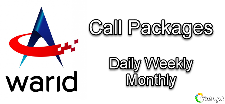 Warid Call Packages Daily Weekly Monthly Hourly Postpaid 2018