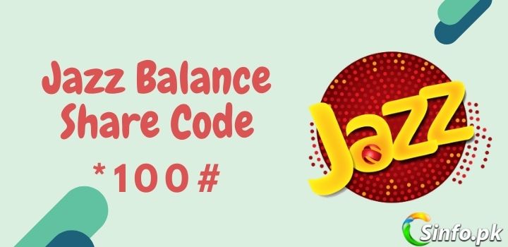 Mobilink Jazz Balance Share Code