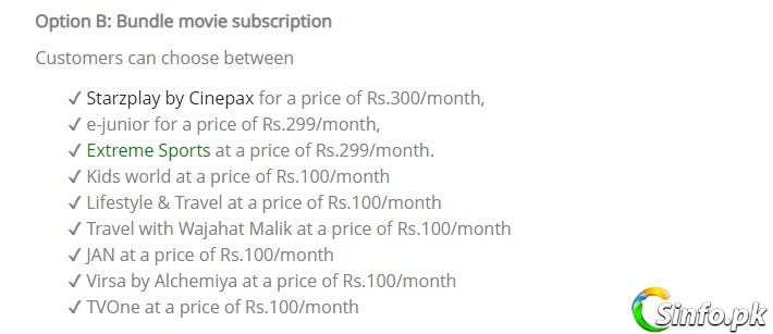 PTCL smart tv features