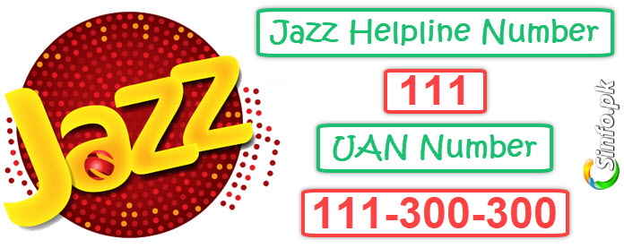 Mobilink Jazz helpline Number