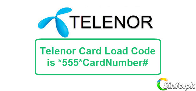 Telenor Card Load Code