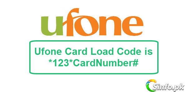 Ufone Card Load Code