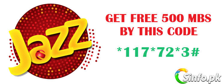 Jazz free internet code