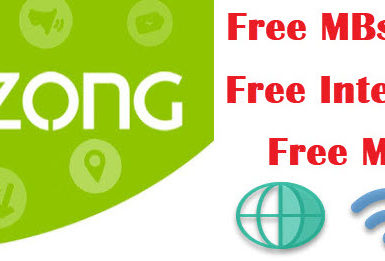 Zong free internet code