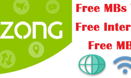Zong free internet code