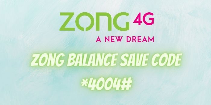 Zong Balance Save code