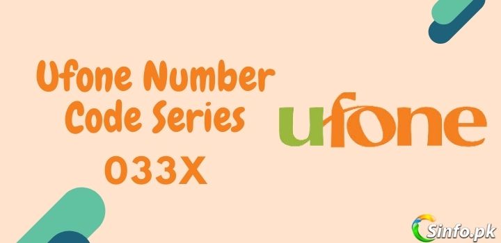 Ufone koder liste / Ufone nummer kode serie