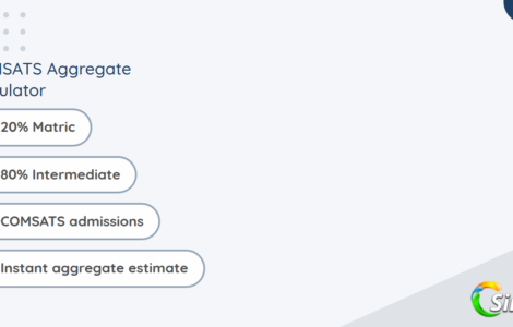 COMSATS Aggregate Calculator