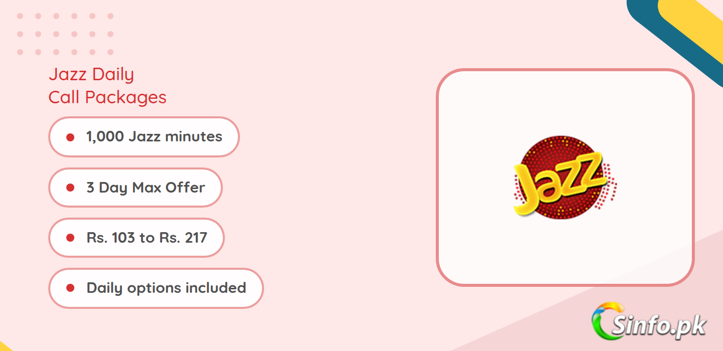 Jazz daily call packages