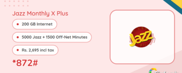 Jazz monthly x plus bundle details 200 GB 5000 minutes