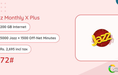 Jazz monthly x plus bundle details 200 GB 5000 minutes