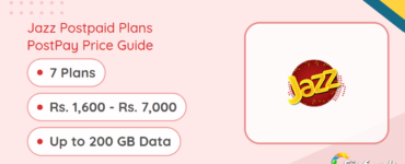 Jazz postpaid plans 2026: PostPay prices and details