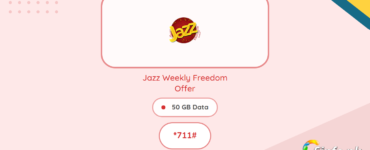 Jazz Weekly Freedom offer with 50 GB data, dial code *711#