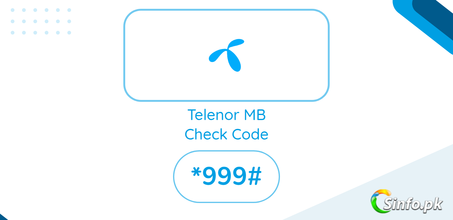 Telenor MB Check Code 2026 | Check Remaining Telenor Free MBs
