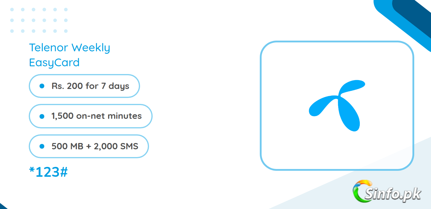 Telenor Weekly EasyCard 2026