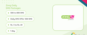 Zong Daily SMS Packages