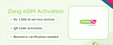 zong esim activation