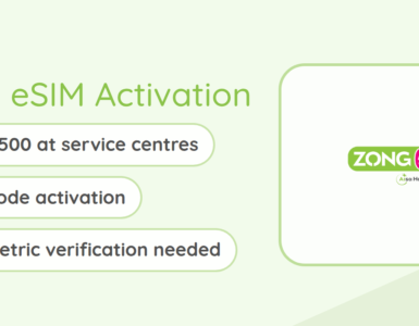 zong esim activation