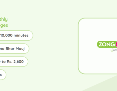 Zong Monthly Call Packages