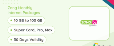 Zong Monthly Internet Packages