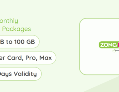 Zong Monthly Internet Packages